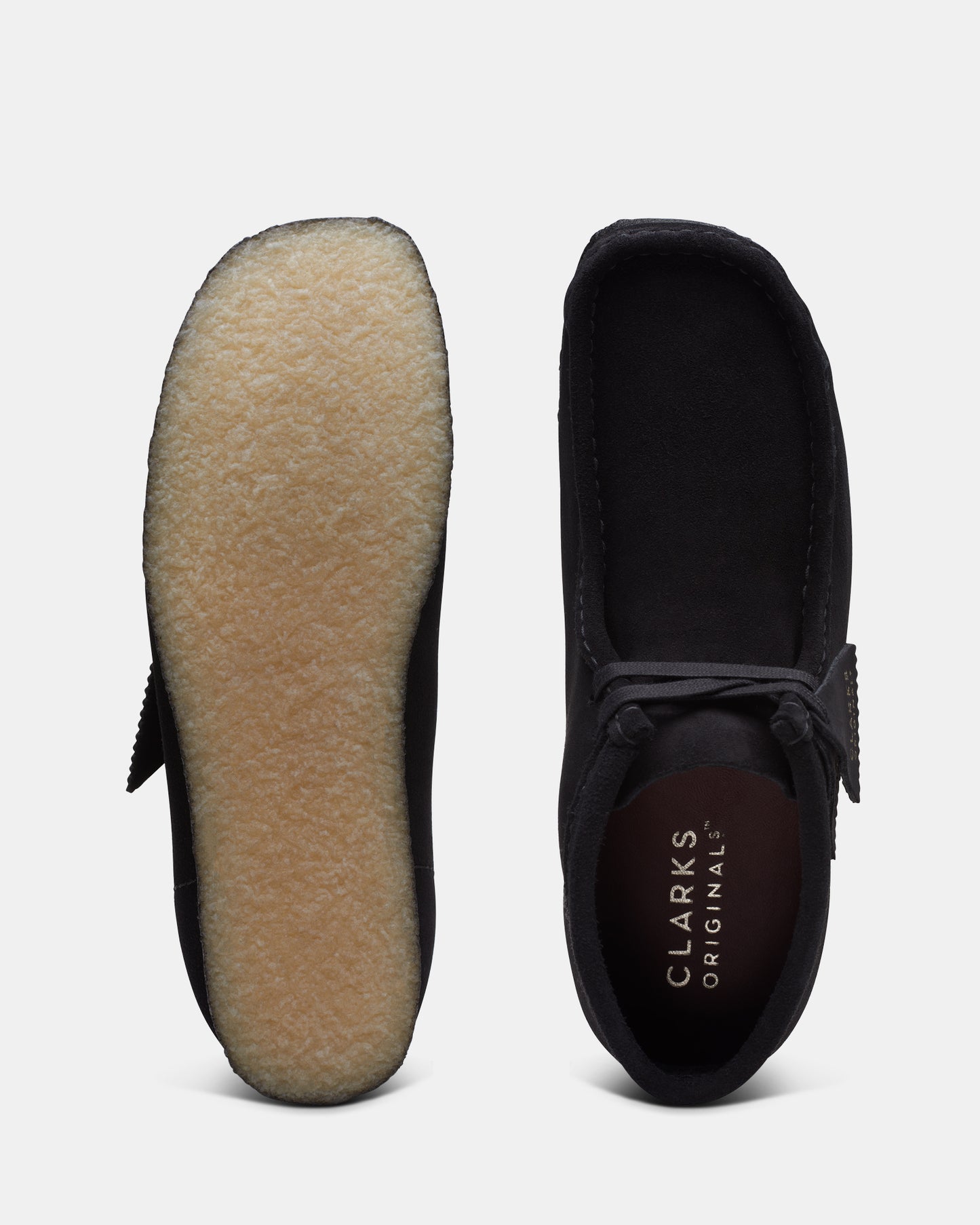 Wallabee Boot (M) Black Suede