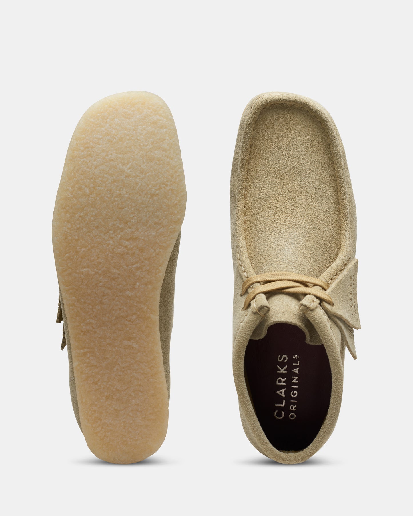 Wallabee Boot. (W) Maple Suede