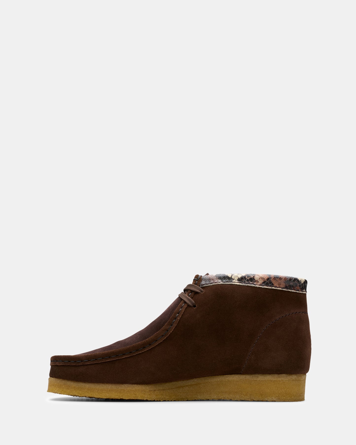 Wallabee Boot (M) Brown Snake Combi