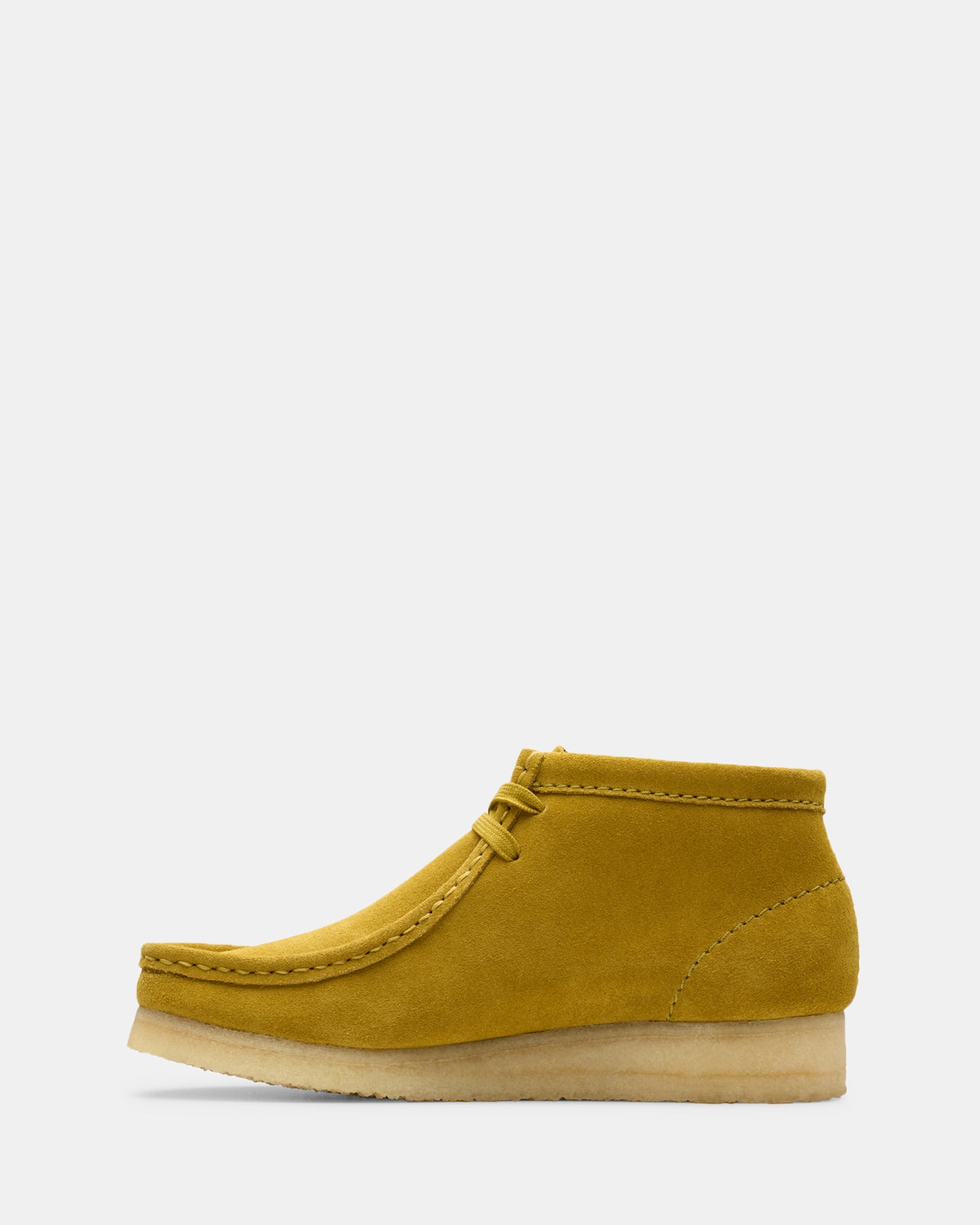 Wallabee Boot. (W) Olive Suede