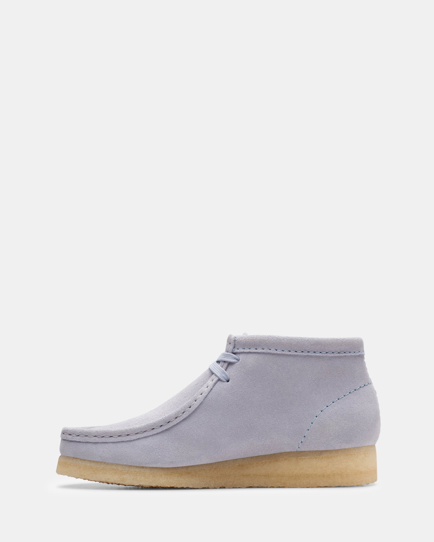 Wallabee Boot. (W) Cloud Grey Suede